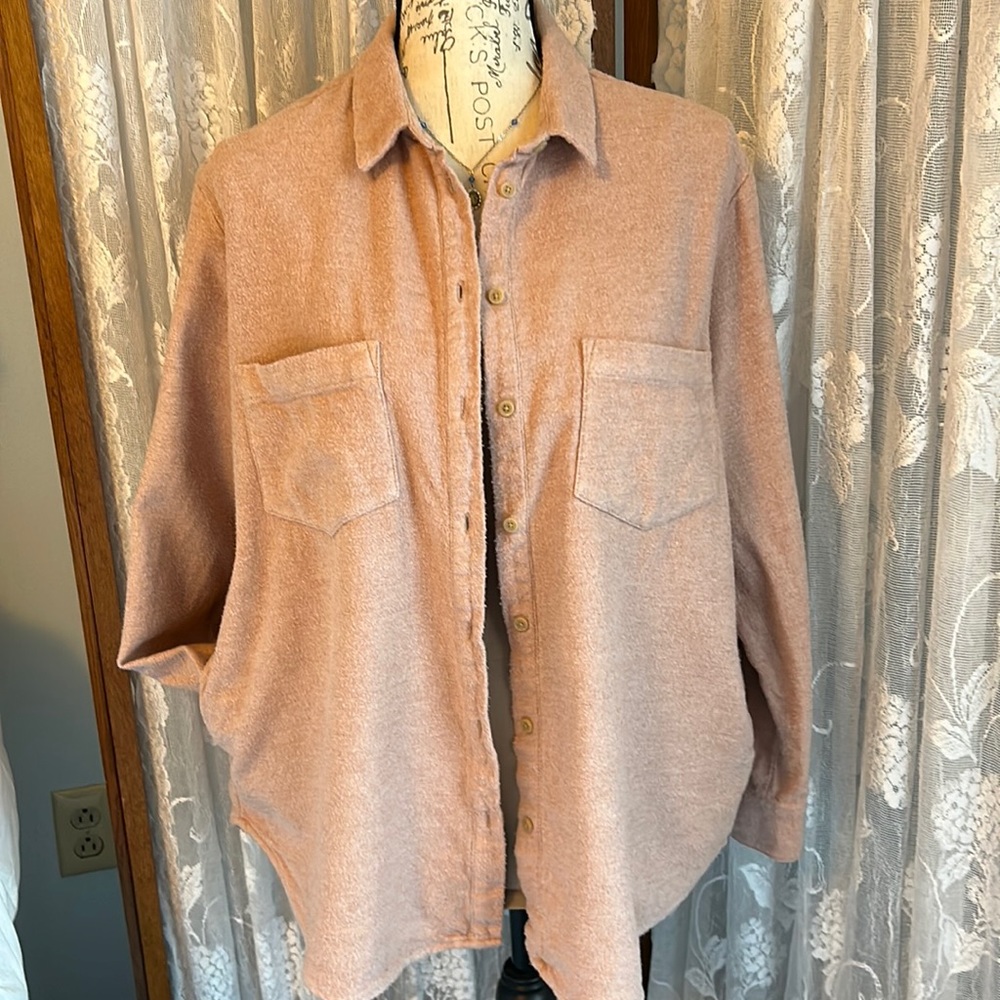 Madewell flannel Top